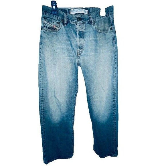 VINTAGE Diesel Jeans Men Kratt Straight Leg Y2K 2001 Italy 33x29 Fits 30x29 - Picture 1 of 16
